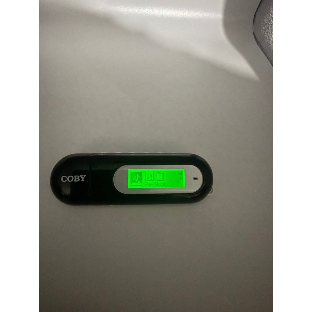 Coby MP300-1G 1GB MP3 Player USB Stick Black Digital Music Player Retro Tech
